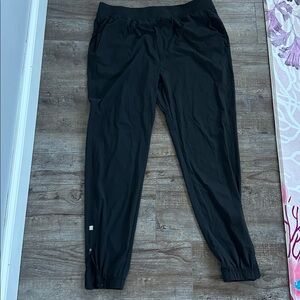 Men’s Black Athletic Joggers All in Motion Large